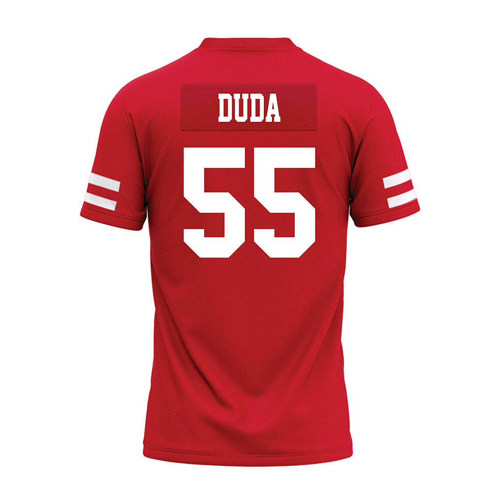 Nebraska - NCAA Football : Ethan Duda - Premium Football Jersey-1