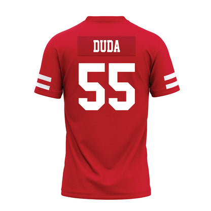 Nebraska - NCAA Football : Ethan Duda - Premium Football Jersey-1
