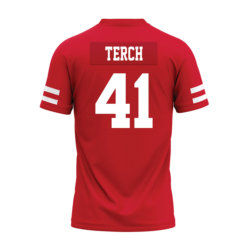 Nebraska - NCAA Football : Tanner Terch - Premium Football Jersey-1