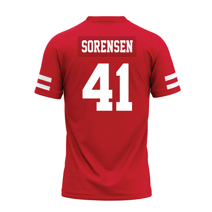 Nebraska - NCAA Football : Luke Sorensen - Premium Football Jersey-1