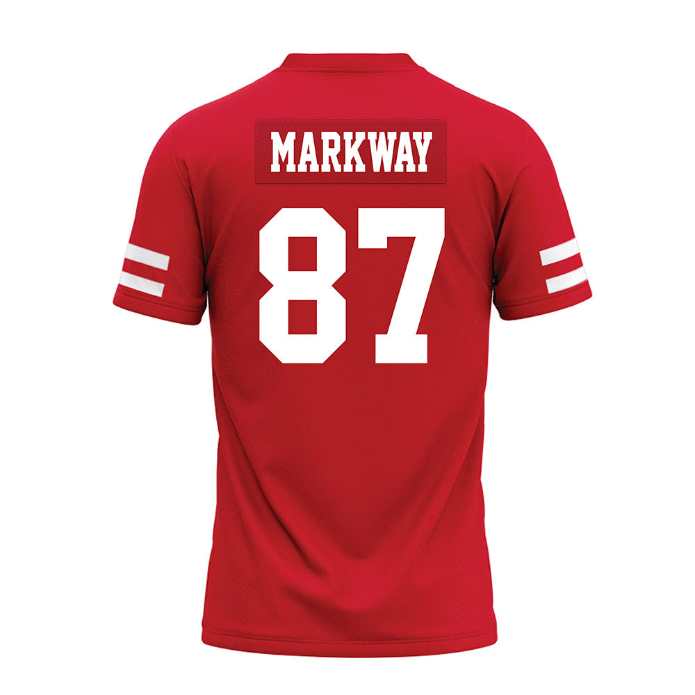 Nebraska - NCAA Football : Mac Markway - Premium Football Jersey-1