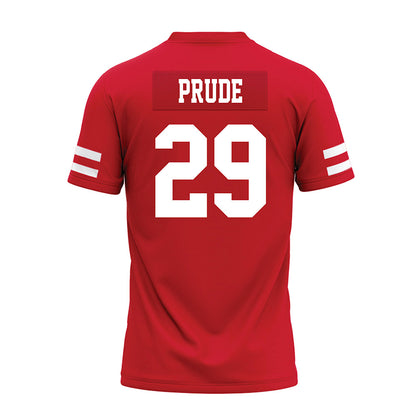 Nebraska - NCAA Football : Braylen Prude - Premium Football Jersey-1