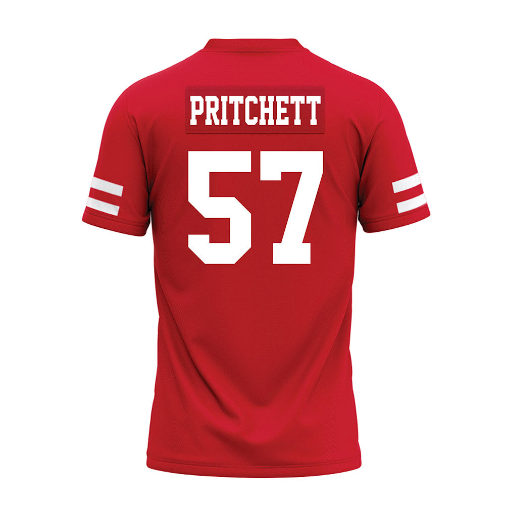 Nebraska - NCAA Football : Elijah Pritchett - Premium Football Jersey-1