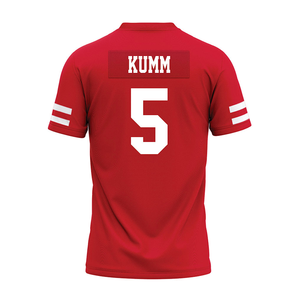 Nebraska - NCAA Football : Taylor Kumm - Premium Football Jersey-1
