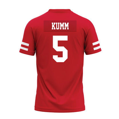 Nebraska - NCAA Football : Taylor Kumm - Premium Football Jersey-1