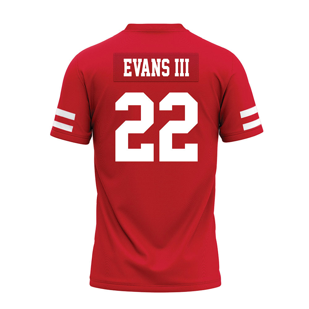 Nebraska - NCAA Football : Victor Evans III - Premium Football Jersey-1