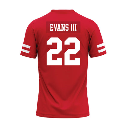 Nebraska - NCAA Football : Victor Evans III - Premium Football Jersey-1