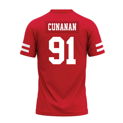 Nebraska - NCAA Football : Kyle Cunanan - Premium Football Jersey-1