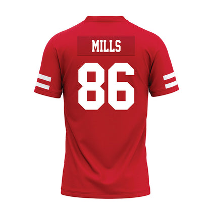 Nebraska - NCAA Football : Cortez Mills - Premium Football Jersey-1
