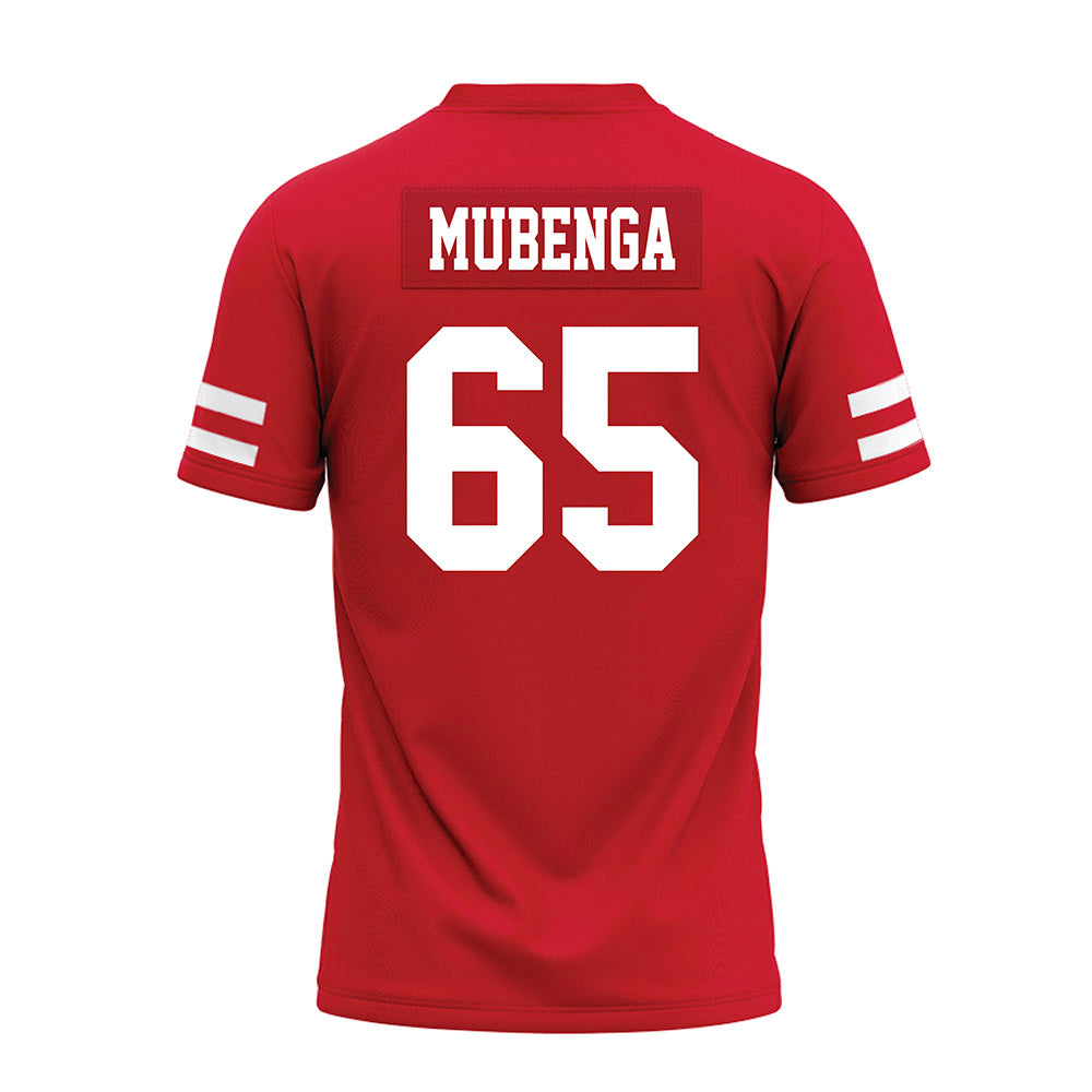 Nebraska - NCAA Football : Paul Mubenga - Premium Football Jersey-1