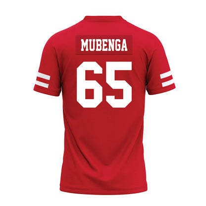 Nebraska - NCAA Football : Paul Mubenga - Premium Football Jersey-1