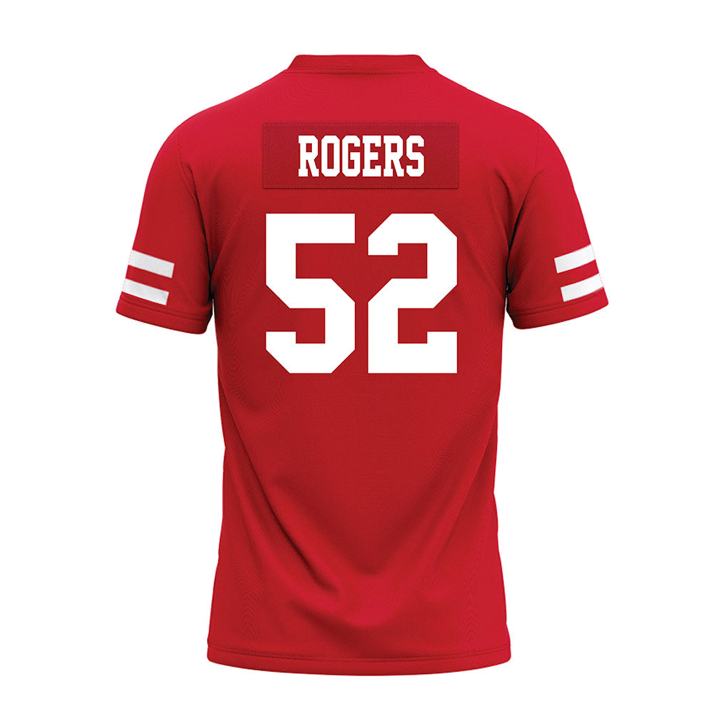 Nebraska - NCAA Football : Dylan Rogers - Premium Football Jersey-1