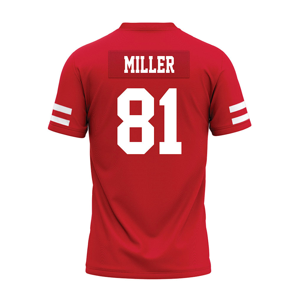 Nebraska - NCAA Football : Hayes Miller - Premium Football Jersey-1