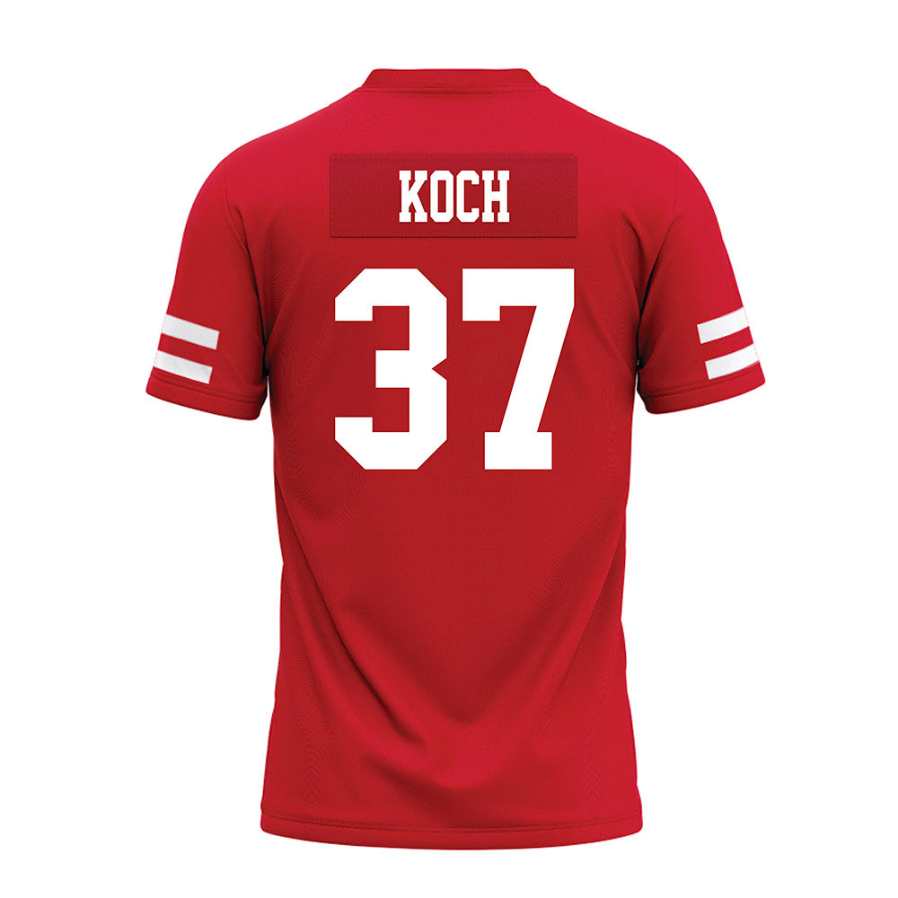 Nebraska - NCAA Football : Kamdyn Koch - Premium Football Jersey-1