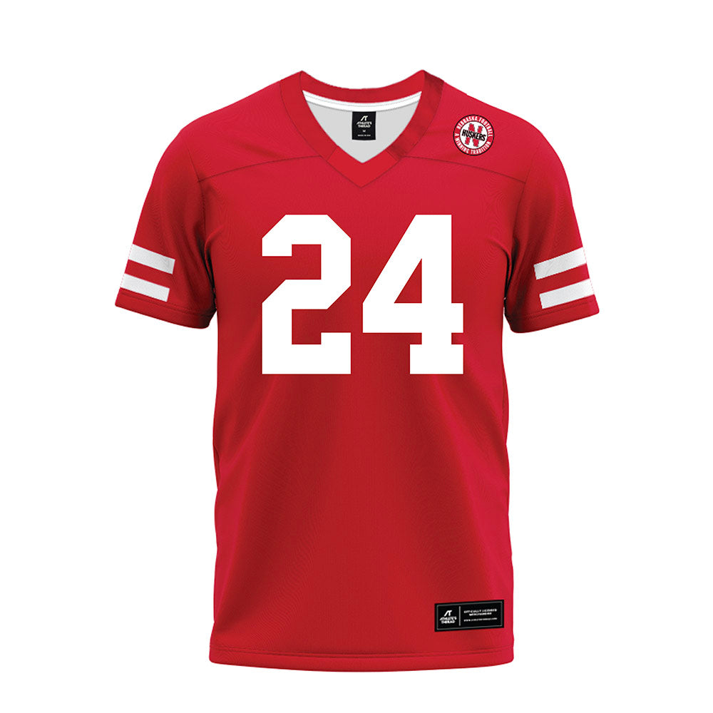 Nebraska - NCAA Football : Dexter Foster - Premium Football Jersey-0