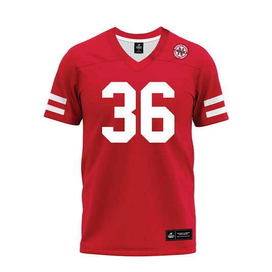 Nebraska - NCAA Football : Rowdy Bauer - Premium Football Jersey-0