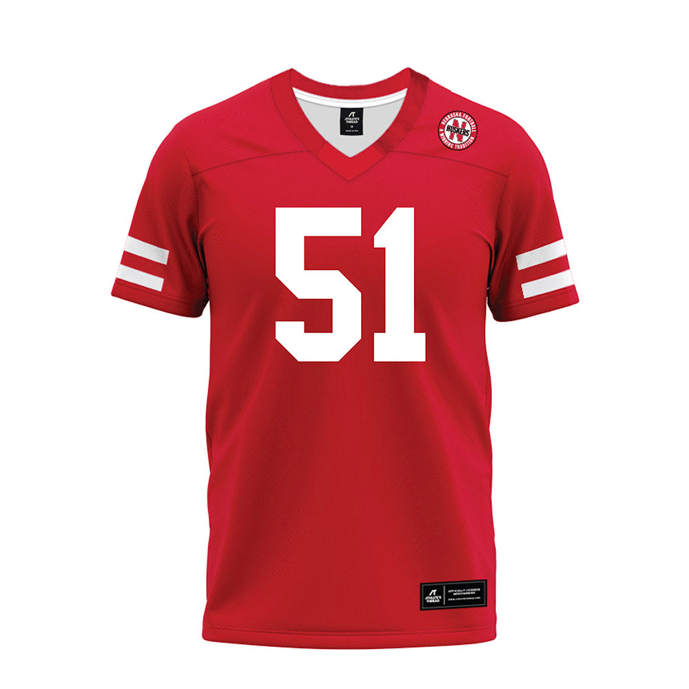 Nebraska - NCAA Football : Justin Evans - Premium Football Jersey-0