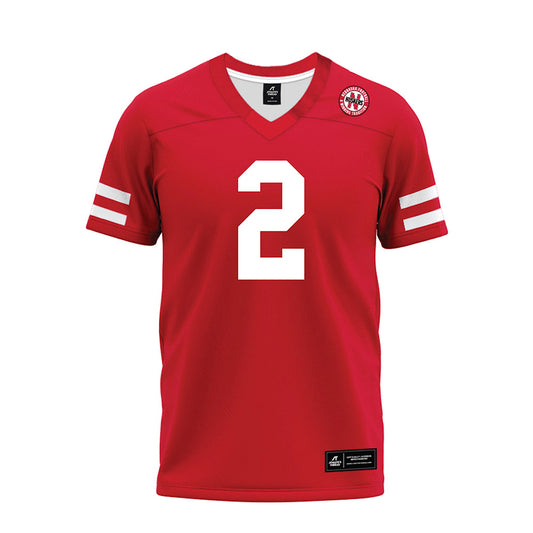Nebraska - NCAA Football : Jacory Barney Jr - Premium Football Jersey-0