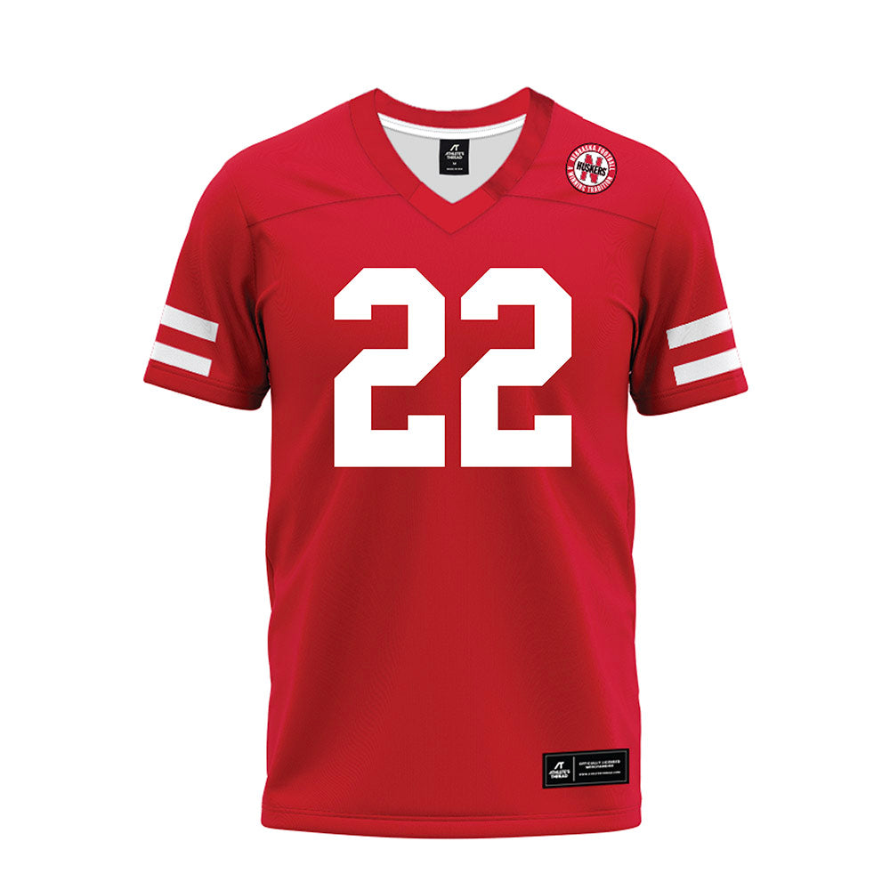 Nebraska - NCAA Football : Victor Evans III - Premium Football Jersey-0