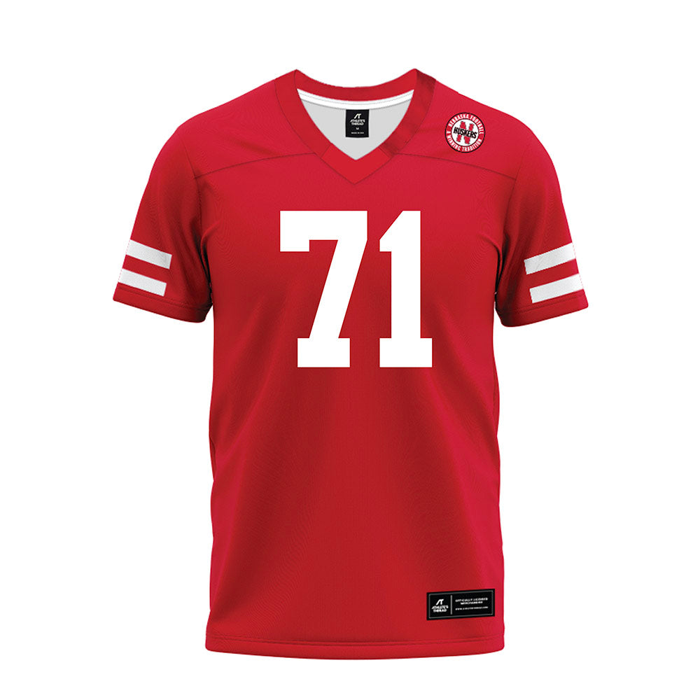 Nebraska - NCAA Football : Tyson Terry - Premium Football Jersey-0