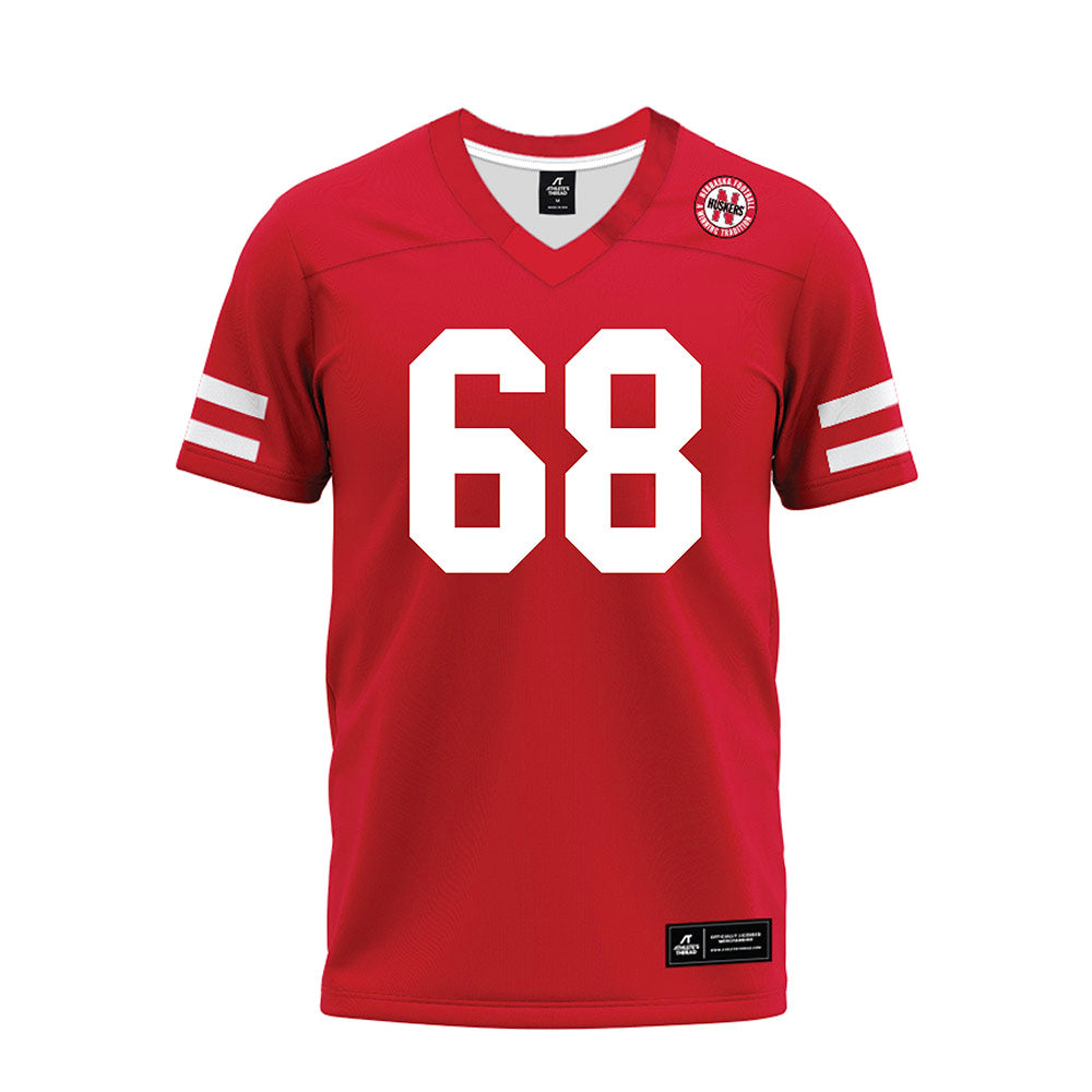 Nebraska - NCAA Football : Preston Taumua - Premium Football Jersey-0