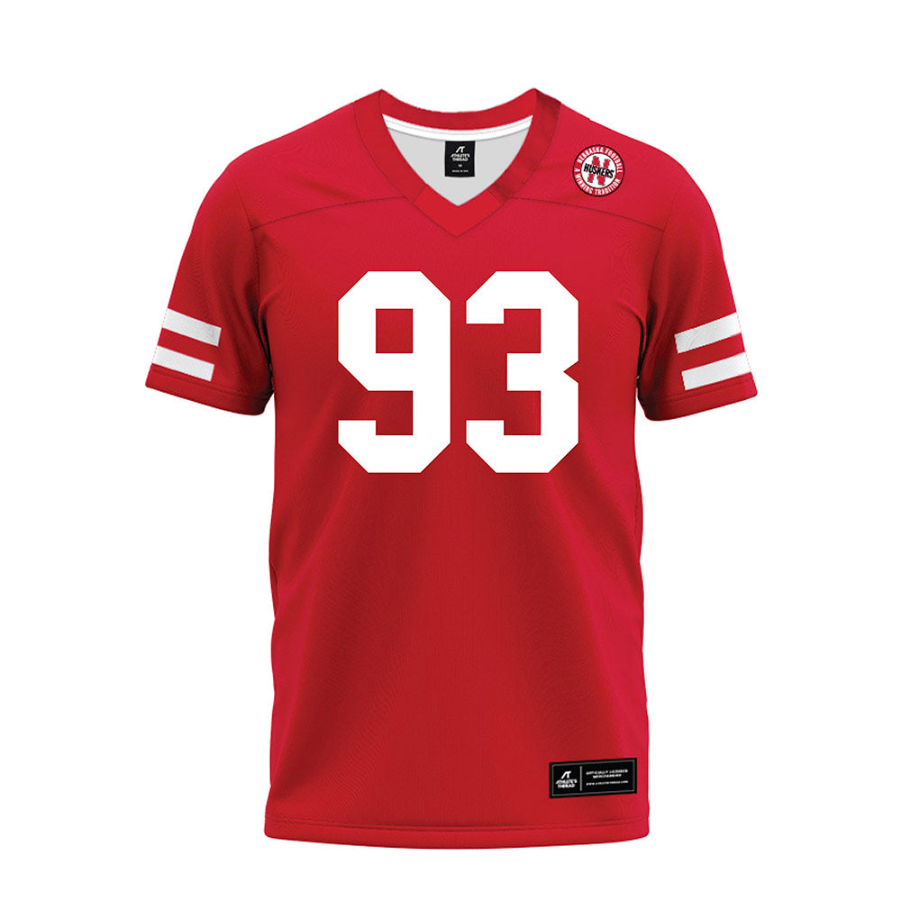 Nebraska - NCAA Football : Kade Pietrzak - Premium Football Jersey-0