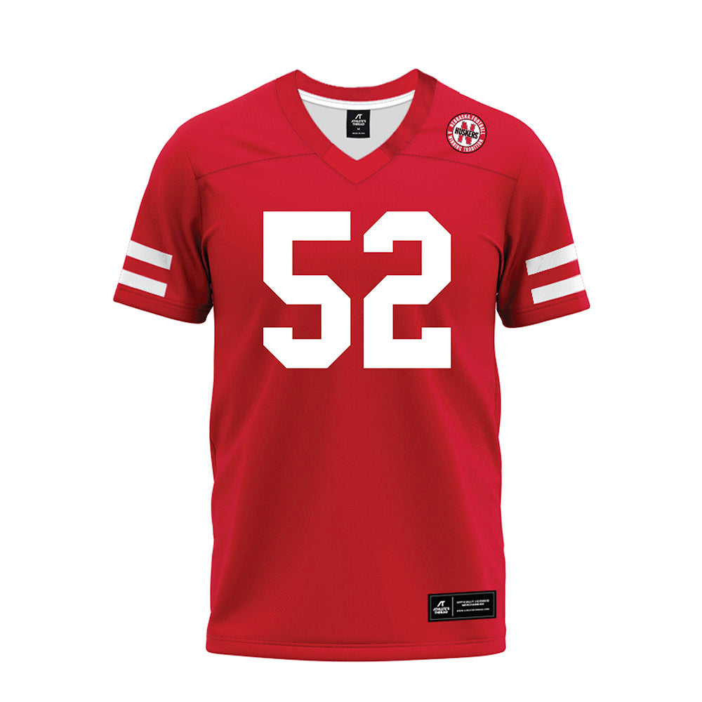 Nebraska - NCAA Football : Dylan Rogers - Premium Football Jersey-0