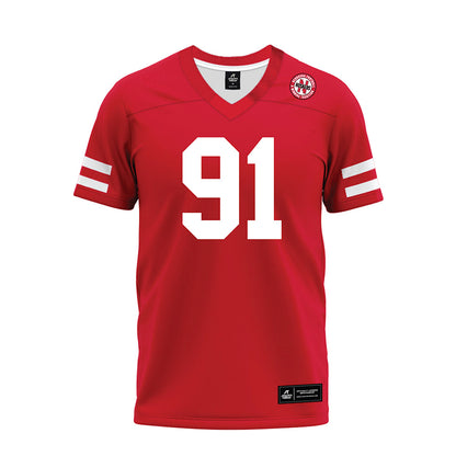Nebraska - NCAA Football : Kyle Cunanan - Premium Football Jersey-0