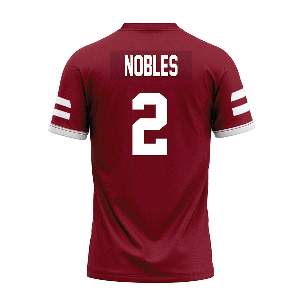 UMass - NCAA Football : Joshua Nobles - Premium Football Jersey-1