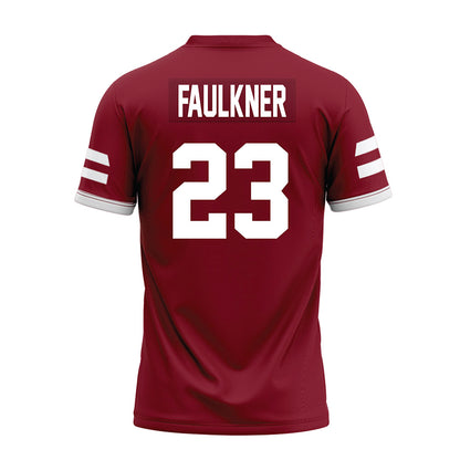 UMass - NCAA Football : Elijah Faulkner - Premium Football Jersey-1