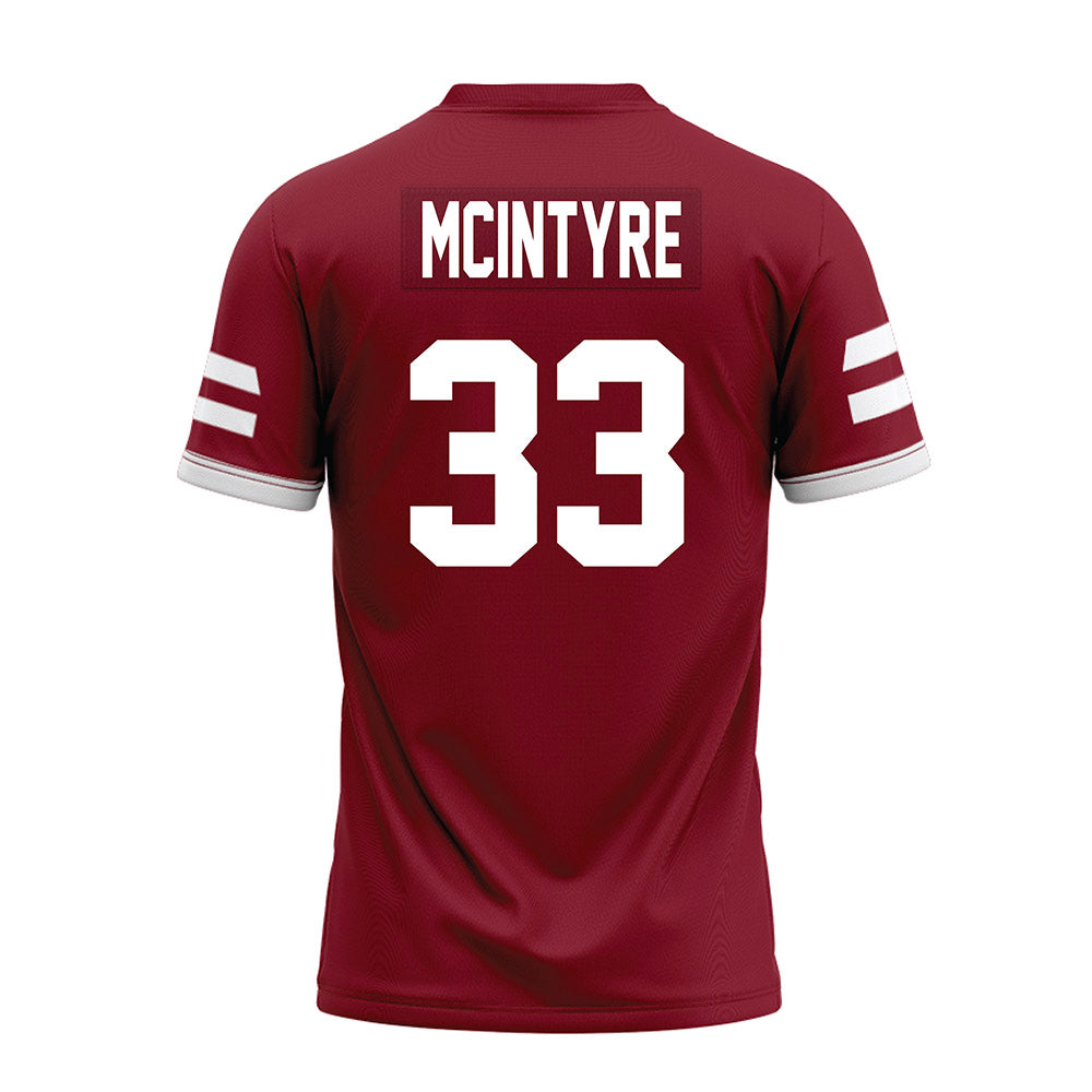 UMass - NCAA Football : Seamus McIntyre - Premium Football Jersey-1