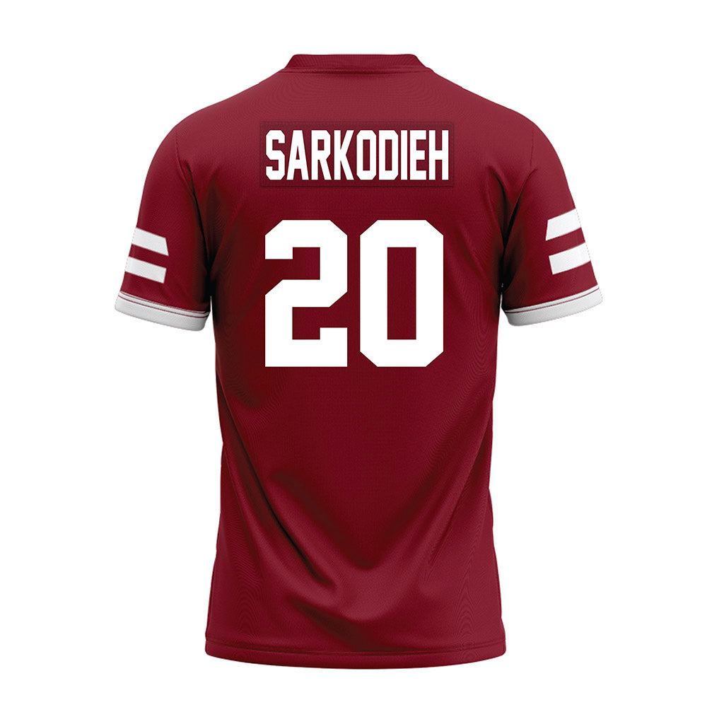 UMass - NCAA Football : Keith Sarkodieh - Premium Football Jersey-1