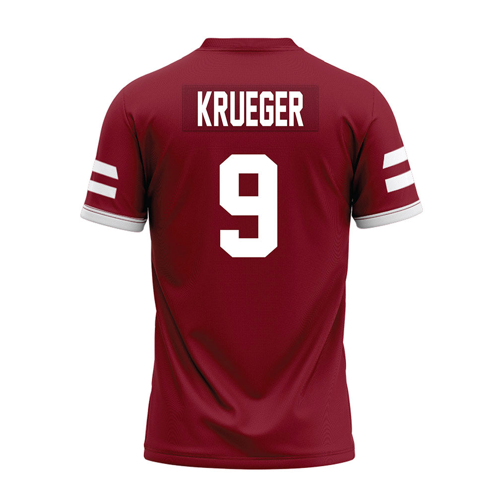 UMass - NCAA Football : Justin Krueger - Premium Football Jersey-1