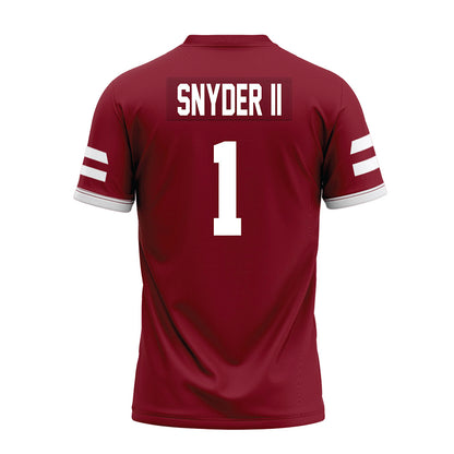 UMass - NCAA Football : Dd Snyder II - Premium Football Jersey-1