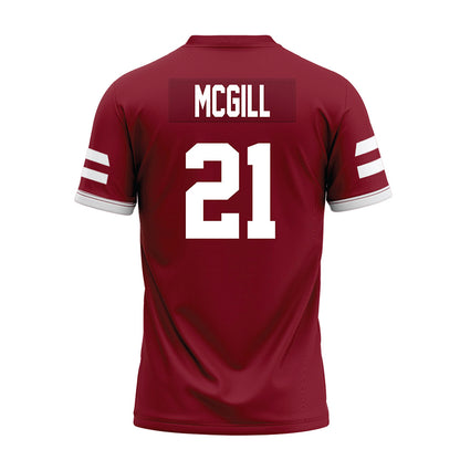 UMass - NCAA Football : Jeremiah Mcgill - Premium Football Jersey-1