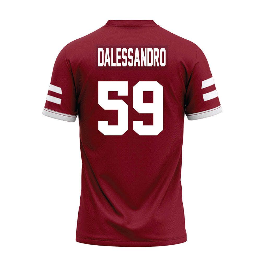 UMass - NCAA Football : Nick Dalessandro - Premium Football Jersey-1