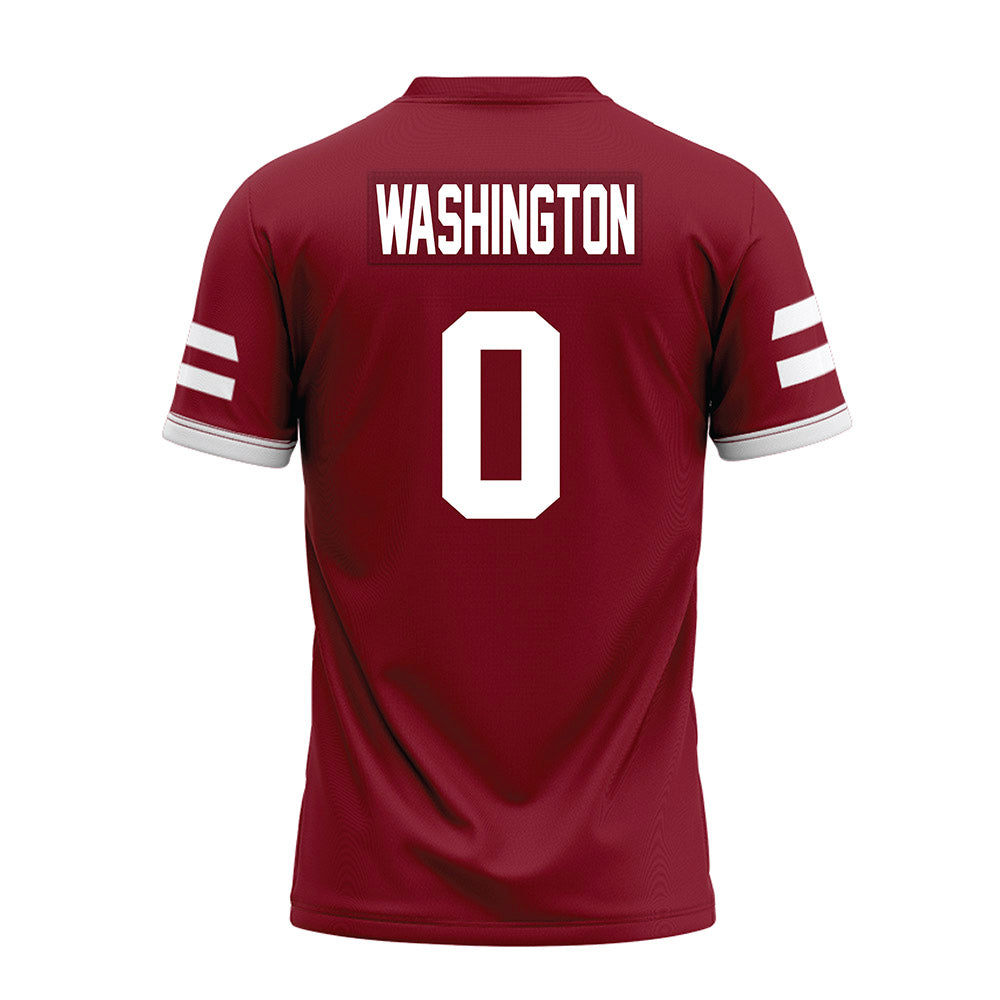 UMass - NCAA Football : Jordan Washington - Premium Football Jersey-1