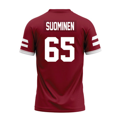 UMass - NCAA Football : Samu Suominen - Premium Football Jersey-1