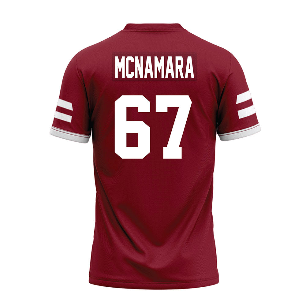 UMass - NCAA Football : Willian McNamara - Premium Football Jersey-1