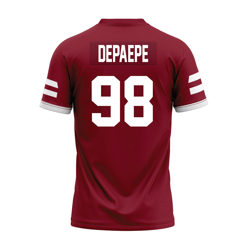 UMass - NCAA Football : William DePaepe - Premium Football Jersey-1
