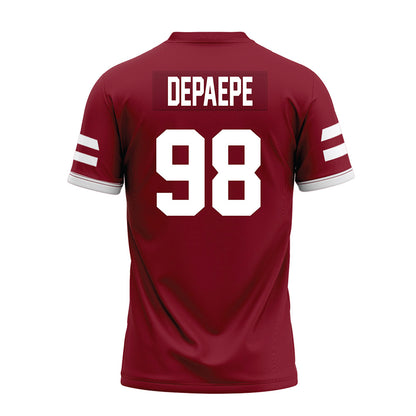 UMass - NCAA Football : William DePaepe - Premium Football Jersey-1