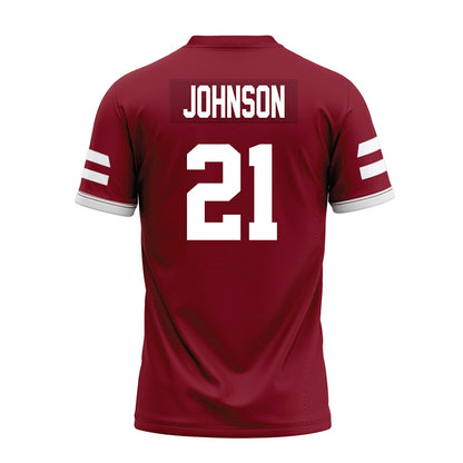 UMass - NCAA Football : Terron Johnson - Premium Football Jersey-1