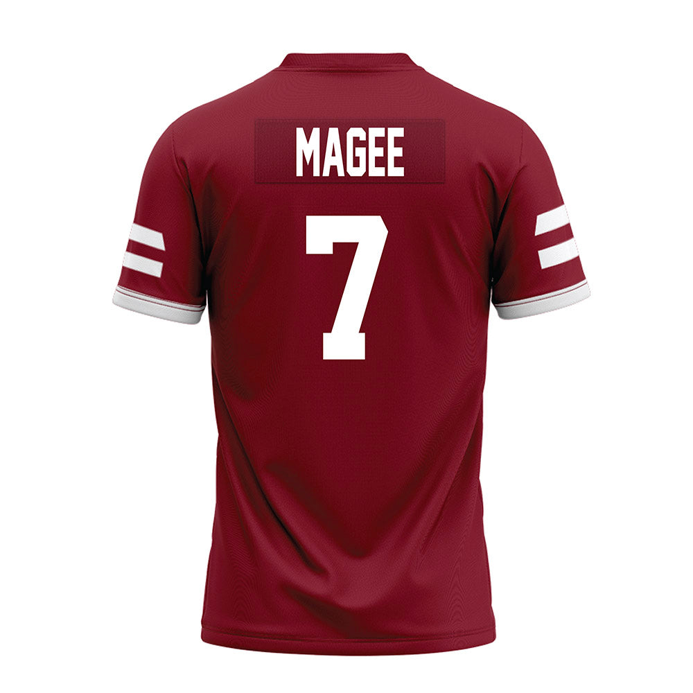 UMass - NCAA Football : TJ Magee - Premium Football Jersey-1