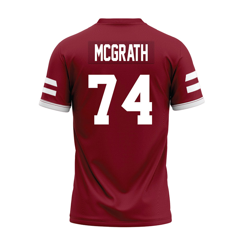 UMass - NCAA Football : Jake McGrath - Premium Football Jersey-1