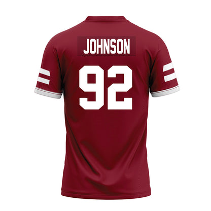 UMass - NCAA Football : Romando Johnson - Premium Football Jersey-1