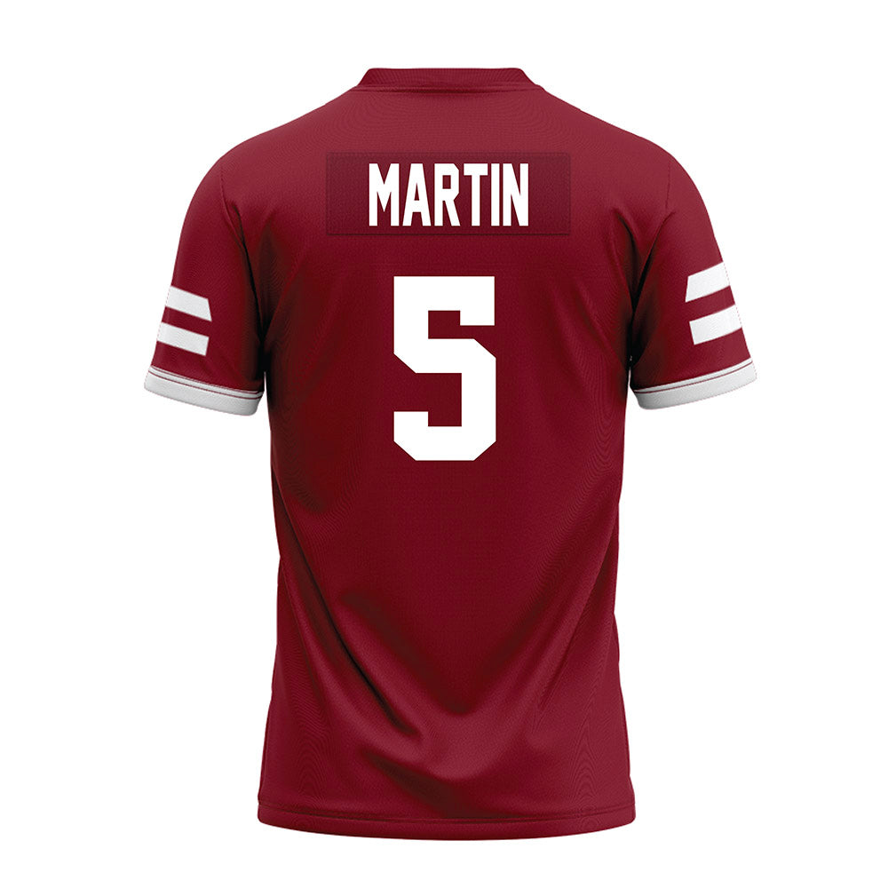 UMass - NCAA Football : Tyler Martin - Premium Football Jersey-1