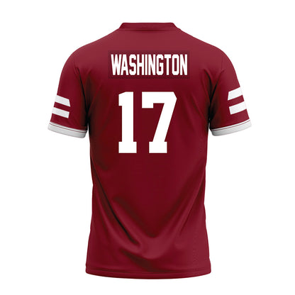 UMass - NCAA Football : Jerry Washington - Premium Football Jersey-1