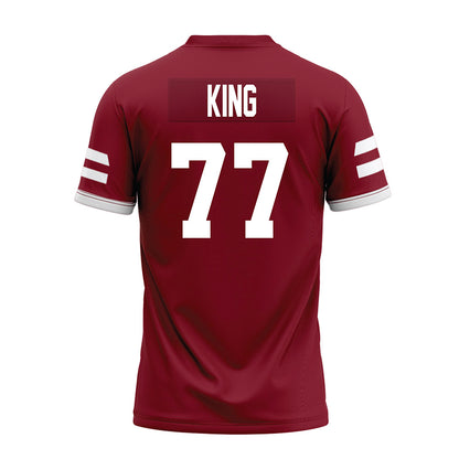 UMass - NCAA Football : Jaxon King - Premium Football Jersey