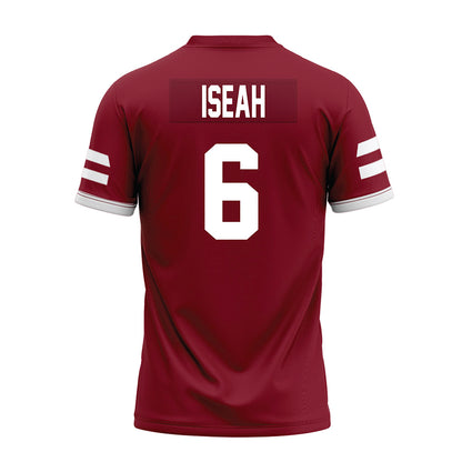 UMass - NCAA Football : Joshua Iseah - Premium Football Jersey-1