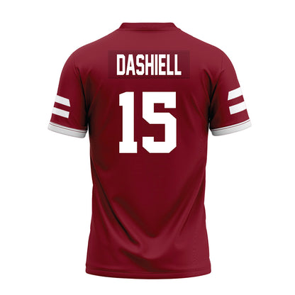 UMass - NCAA Football : Tavian Dashiell - Premium Football Jersey-1